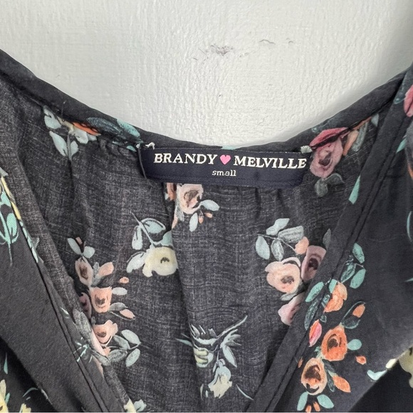 Brandy Melville Floral Tunic Babydoll Tank - Picture 6 of 7